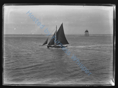 Sail Prawn Fishing Boat FD225 Hannah and Wyre light — Nowstalgia Gallery