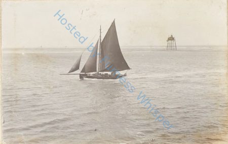 Sail Prawn Fishing Boat FD225 Hannah and Wyre light — Nowstalgia Gallery
