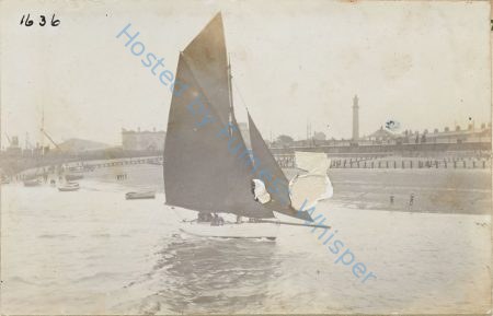 Sailing Boat In Fleetwood Channel — Nowstalgia Gallery