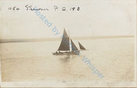 Sail Prawn Fishing Boat FD183 — Nowstalgia Gallery