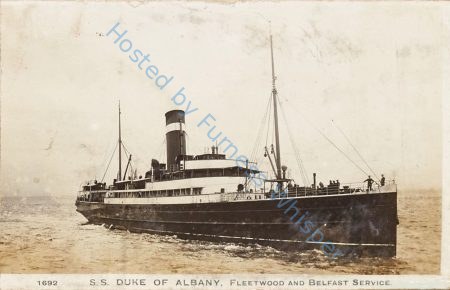 Steamer Duke Of Albany — Nowstalgia Gallery