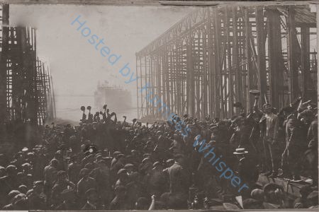 Reshadieh, (HMS Erin) from the slipway — Nowstalgia Gallery
