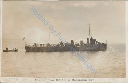 Torpedo Boat HMS Brisk — Nowstalgia Gallery