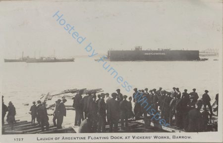 Dique Flotante No.2 Argentine Floating Dock with Tugs — Nowstalgia Gallery