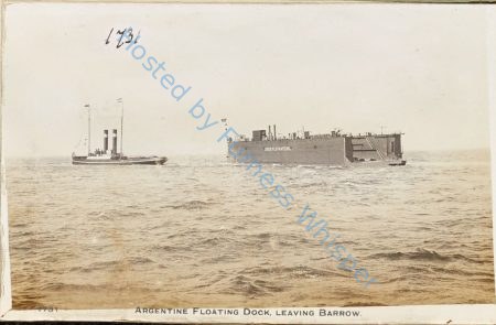 Floating Dock Dique Flotante No2 + Tug — Nowstalgia Gallery