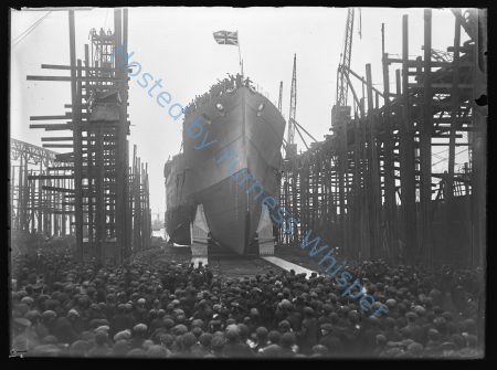 Launch of HMS Emperor of India at Barrow - Nov 27  1913 — Nowstalgia Gallery