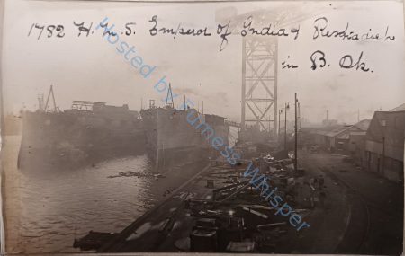 Launch of HMS EMPEROR OF INDIA by Lady Islington (Covered in Album) — Nowstalgia Gallery