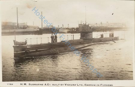 Submarine AE1 — Nowstalgia Gallery