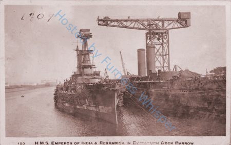 Battleship HMS Erin Fitting Out — Nowstalgia Gallery