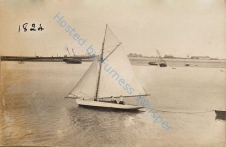 Yacht Off Knott End — Nowstalgia Gallery