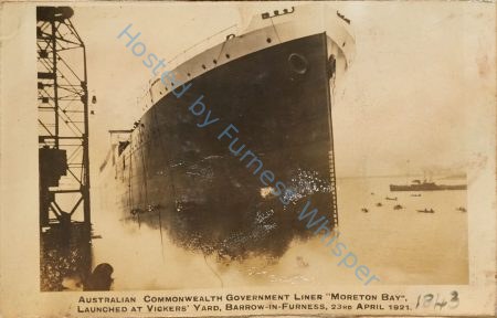 Australian Commonwealth Government Liner MORETON BAY etc. — Nowstalgia Gallery