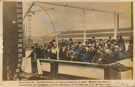 Australian Commonwealth Government Liner MORETON BAY etc. — Nowstalgia Gallery