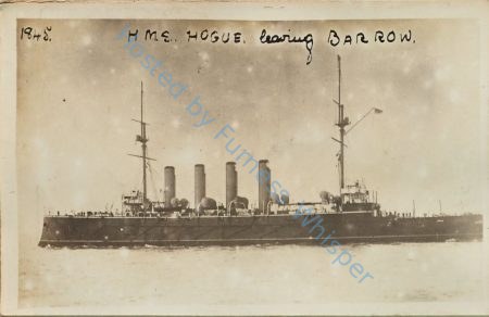 HMS HOGUE leaving Barrow — Nowstalgia Gallery
