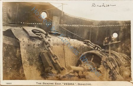 The Benzine Ship VEDRA Disaster — Nowstalgia Gallery