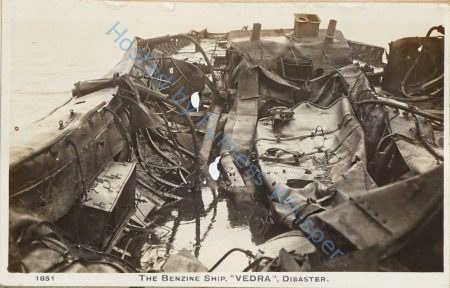 The Benzine Ship VEDRA Disaster — Nowstalgia Gallery