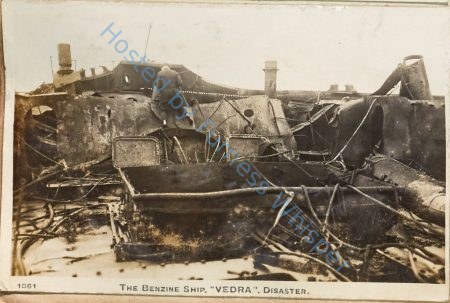 The Benzine Ship VEDRA Disaster — Nowstalgia Gallery