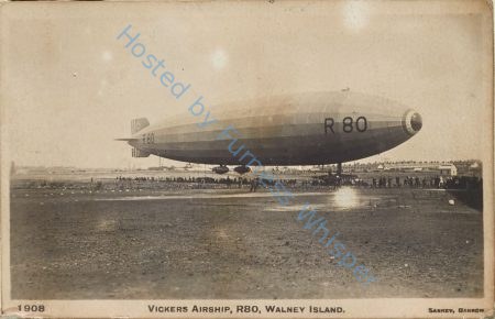 Vickers Airship, R80, Walney Island — Nowstalgia Gallery