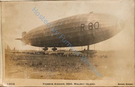 Vickers Airship, R80, Walney Island — Nowstalgia Gallery