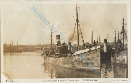 Fleetwood Steam Trawler FD165 Cerealia At Fleetwood — Nowstalgia Gallery
