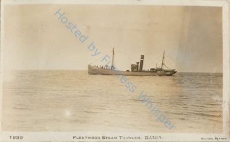 Fleetwood Steam Trawler FD22 Dania — Nowstalgia Gallery
