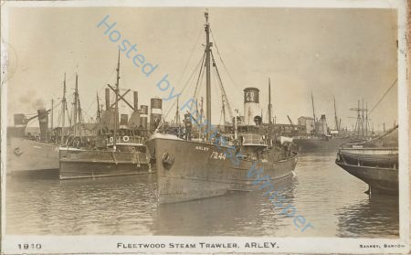 Fleetwood Steam Trawler FD44 Arley — Nowstalgia Gallery