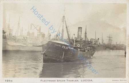 Fleetwood Steam Trawler FD20 Lucida — Nowstalgia Gallery