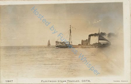 Fleetwood Steam Trawler.  Osta — Nowstalgia Gallery