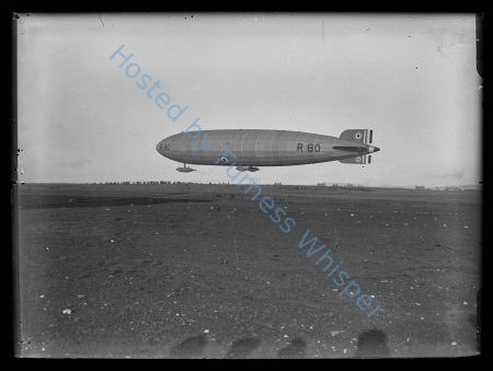 Airship R80 In Flight Just Above Ground — Nowstalgia Gallery
