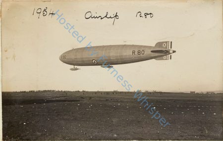Airship R80 In Flight — Nowstalgia Gallery