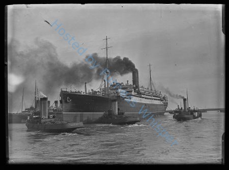 Cunard Liner SCYTHIA leaving Barrow — Nowstalgia Gallery