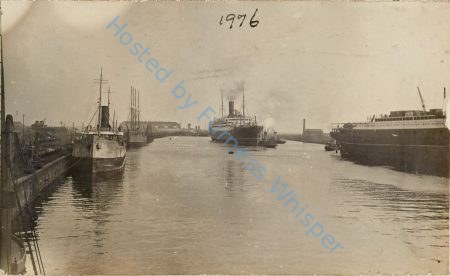 Cunard Liner SCYTHIA leaving Barrow — Nowstalgia Gallery