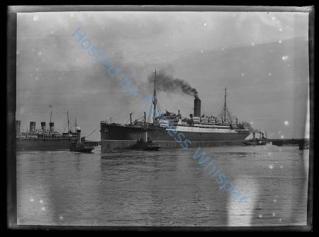 Cunard Liner SCYTHIA leaving Barrow — Nowstalgia Gallery
