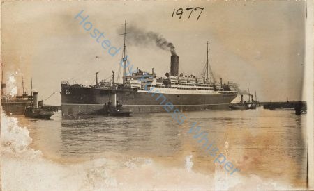 Cunard Liner SCYTHIA leaving Barrow — Nowstalgia Gallery