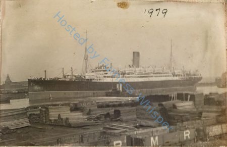 Cunard Liner SCYTHIA leaving Barrow — Nowstalgia Gallery