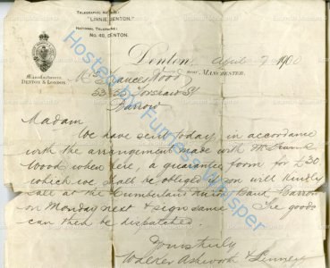 Frank Wood’s Hat Shop History