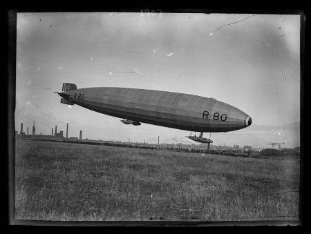 Vickers Airship, R80, Walney Island     Landing — Furness Whisper