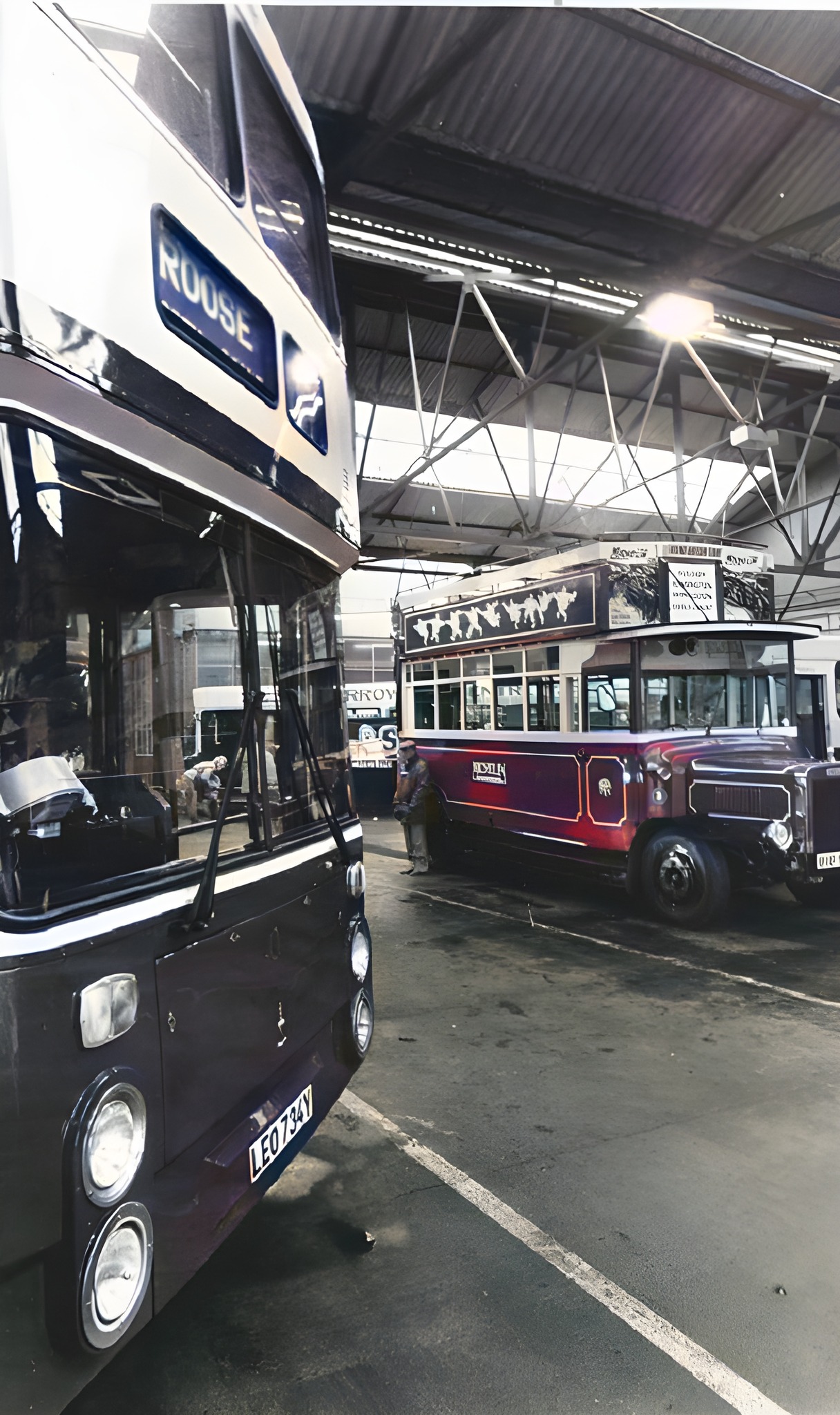 Image for Iron horses and the rise of the white knight a journey through barrow's transport history