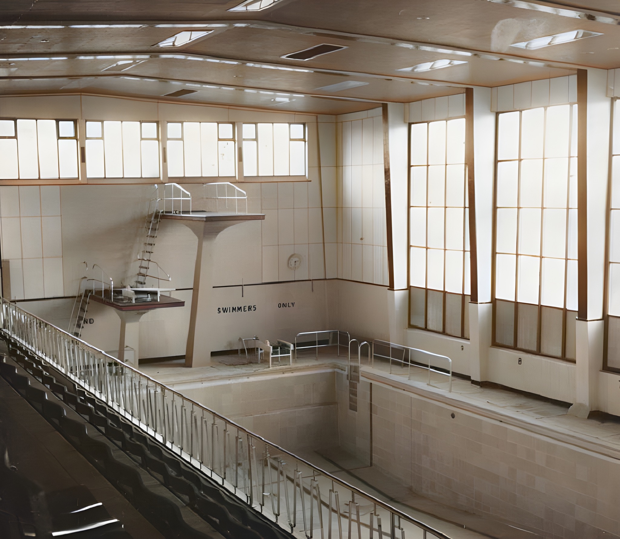 Image for Long-awaited plunge remembering barrow's abbey road baths