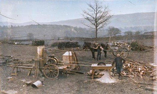 Image for Echoes of the axe a woodcutter's history of backbarrow