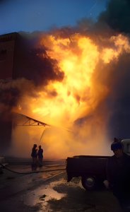 The Inferno that Consumed the Steam Corn Mill